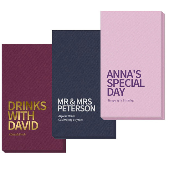 Create Your Own Headline Linen Like Guest Towels